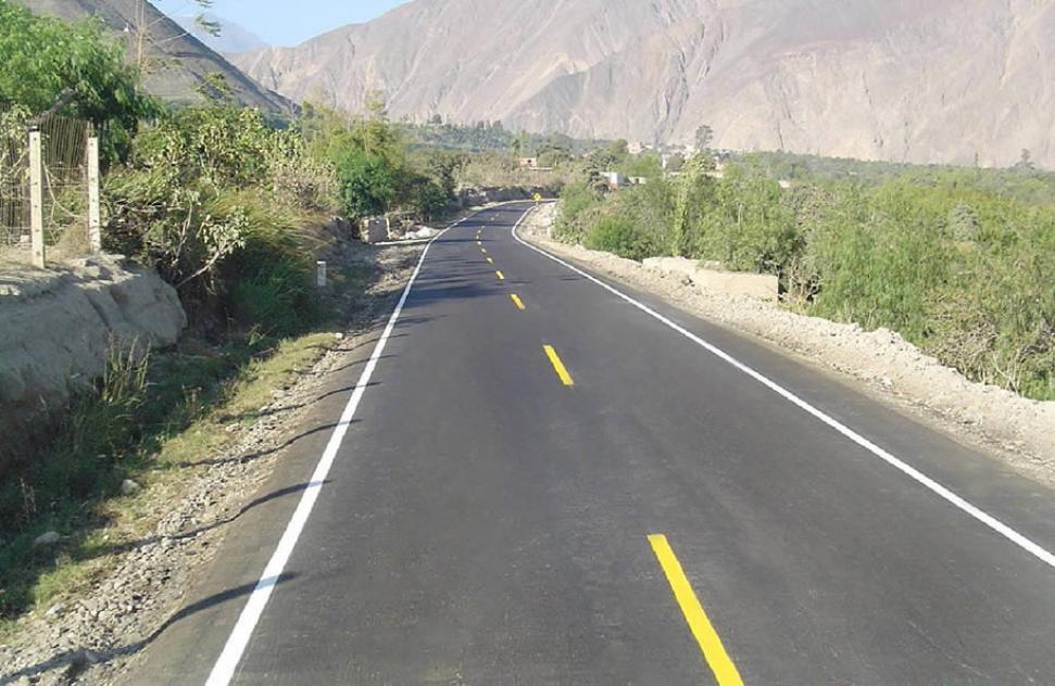 ICCGSA was awarded the contract to manage and maintain the road corridor of Cañete – Lunahuana – Dv. Pampas