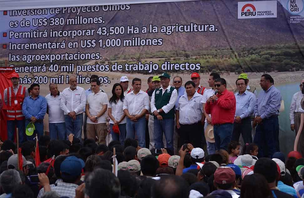 ICCGSA Agroindustrial, en sociedad con Agrícola Chapi, invertirá US$ 44 millones en negocio agro exportador en el Proyecto Olmos
