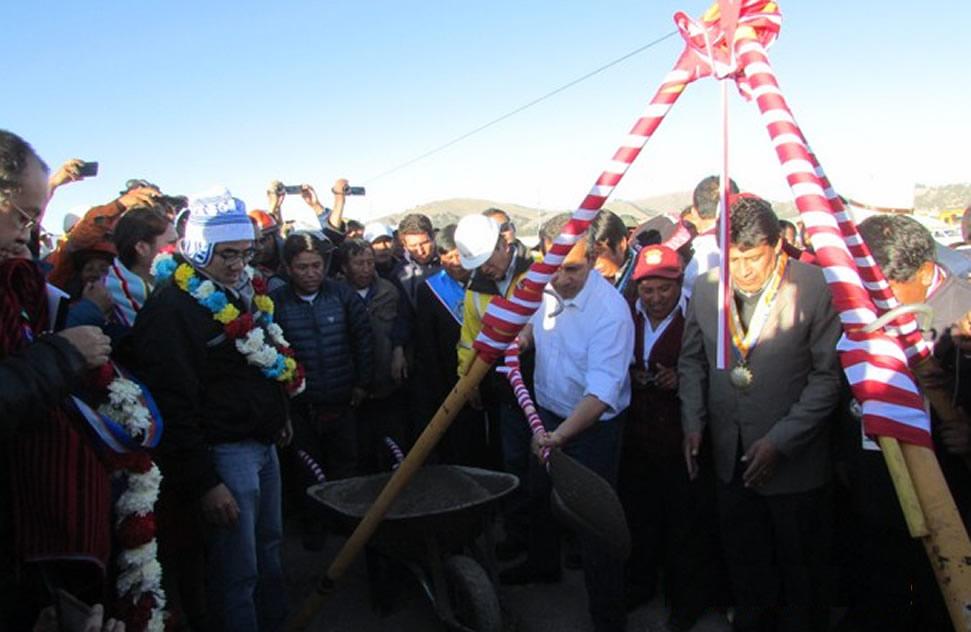 SE INICIAN OBRAS EN CORREDOR VIAL JULIACA-PUNO, A CARGO DE ICCGSA