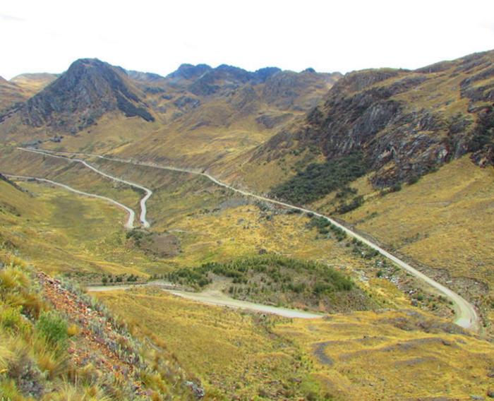 Carretera Cátac - Huari 