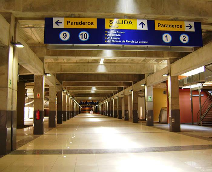 Estación Central del Metropolitano